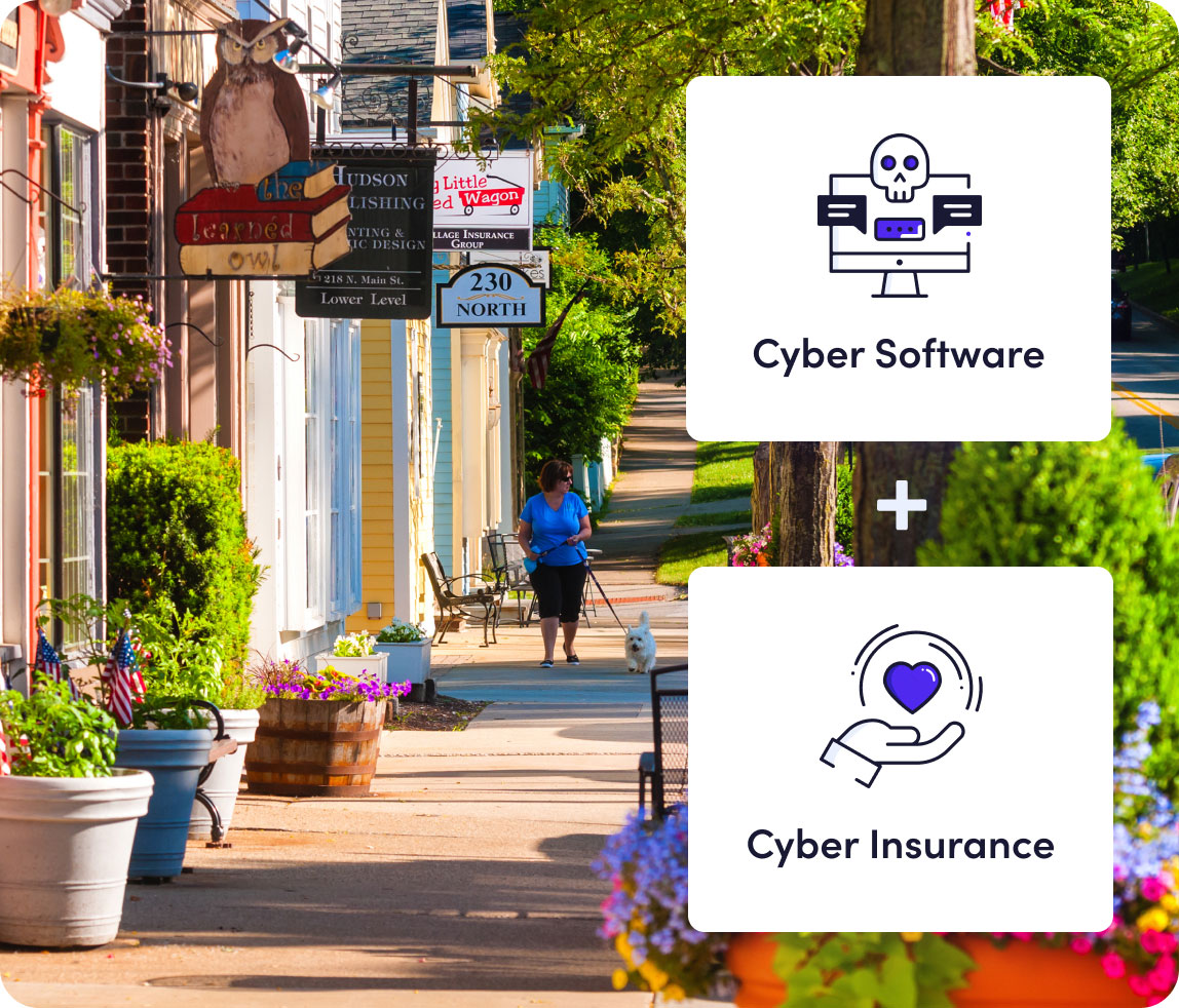 small businesses that have cyber software and cyber insurance